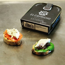 Load image into Gallery viewer, El Capricho - Sturgeon in Extra Virgin olive oil 110g